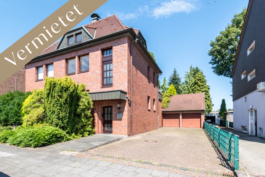 Einfamilienhaus in Recklinghausen-Süd – vermietet durch Dr. Gerbaulet Immobilien